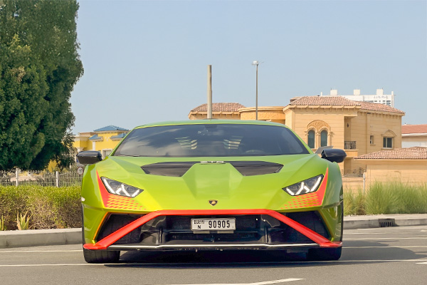 Lamborghini rental in Dubai