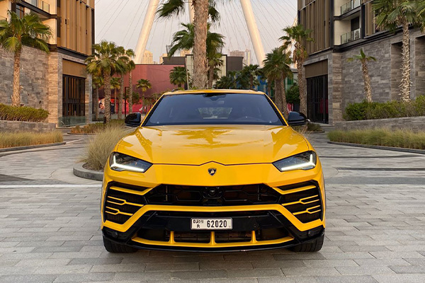 Lamborghini rental in Dubai