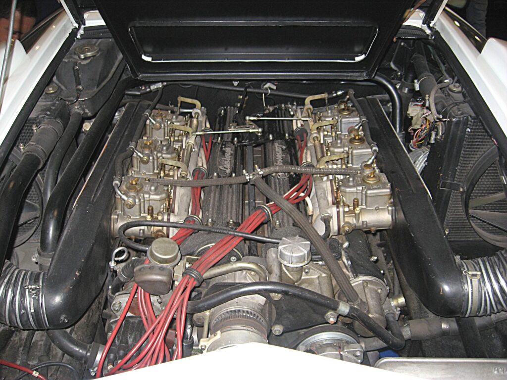 Lamborghini Countach Engine