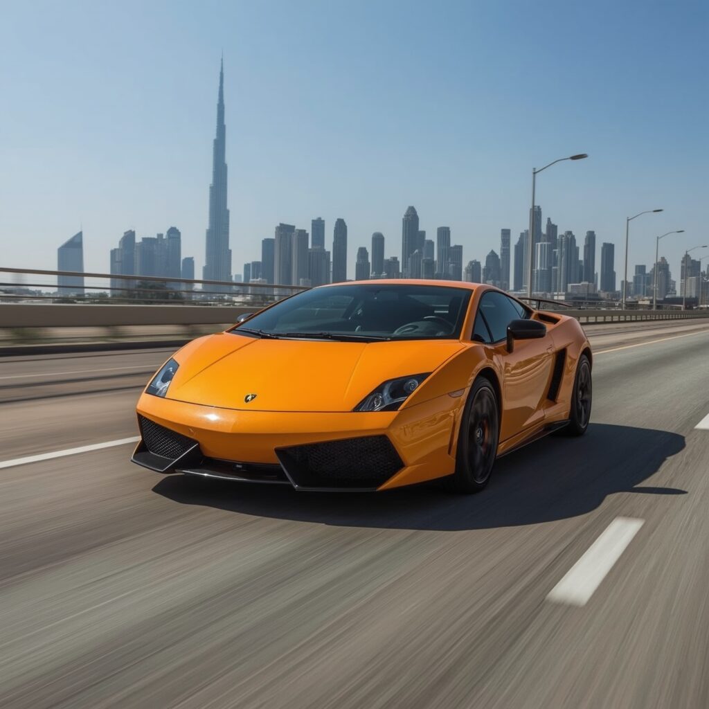 Lamborghini rental in Dubai
