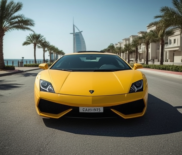 Lamborghini rental in Dubai
