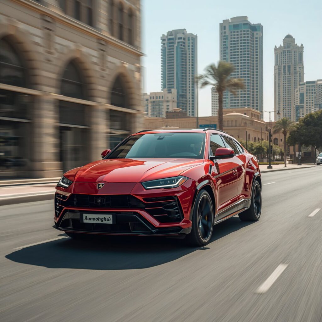 Lamborghini rental in Dubai