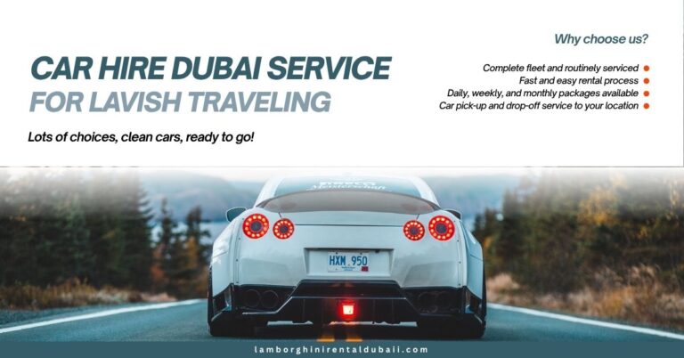 Car hire Dubai service