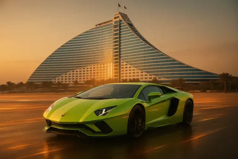 rent a lamborghini in dubai price