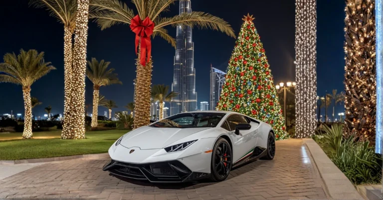 Lamborghini Rental on Christmas