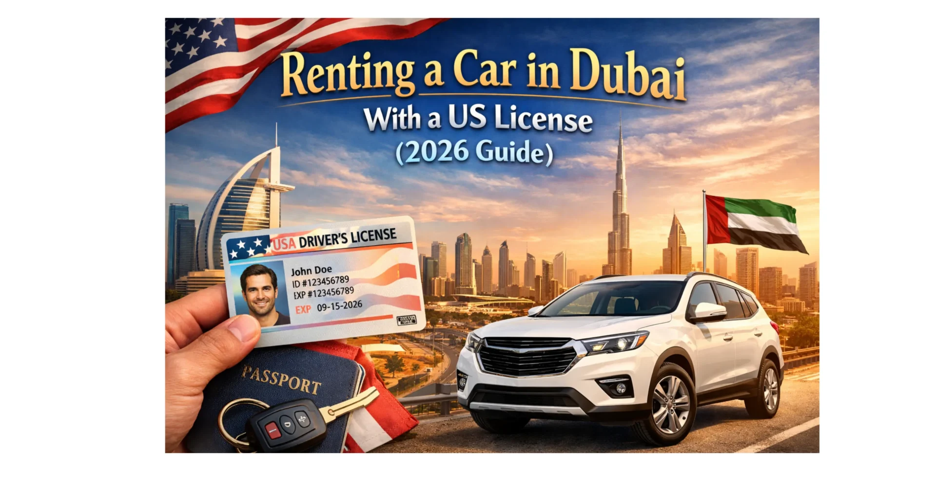 Renting a Car in Dubai With a US License (2026 Guide)