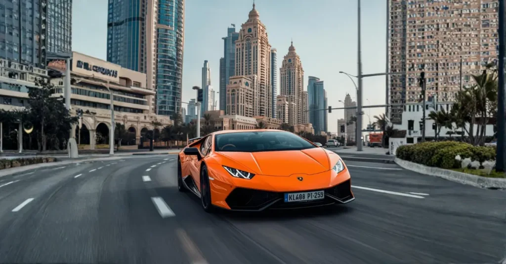 Lamborghini Huracán EVO Coupe Rental in Dubai