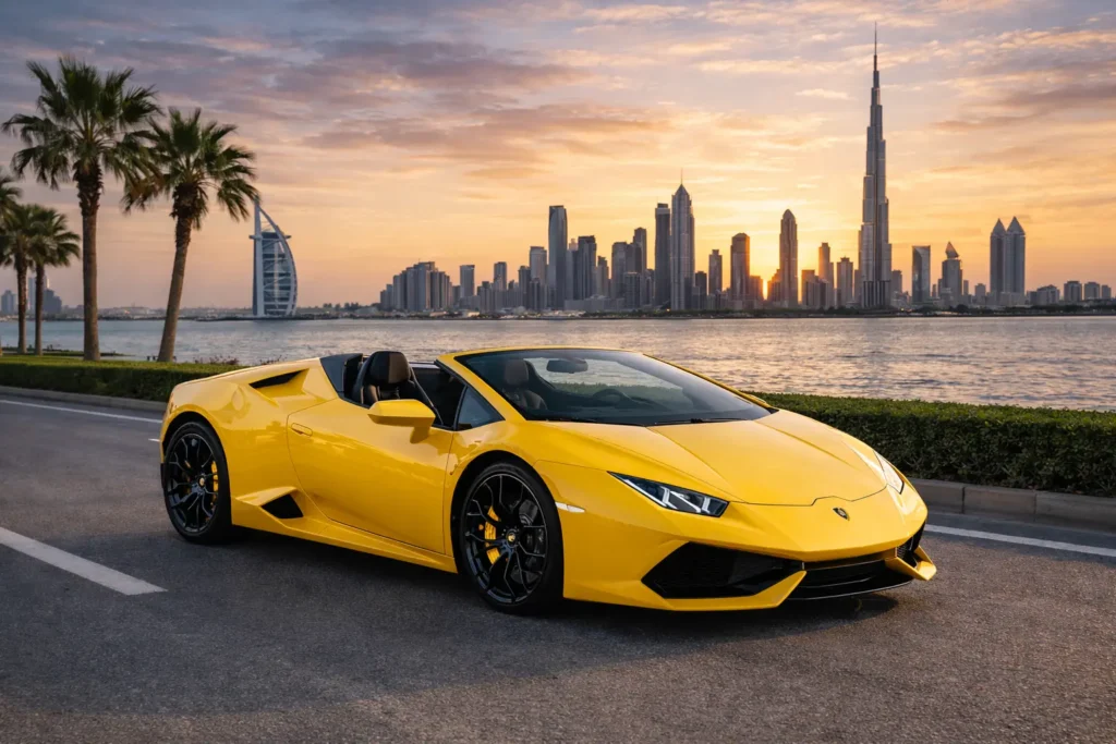 Convertible Car Rental Dubai