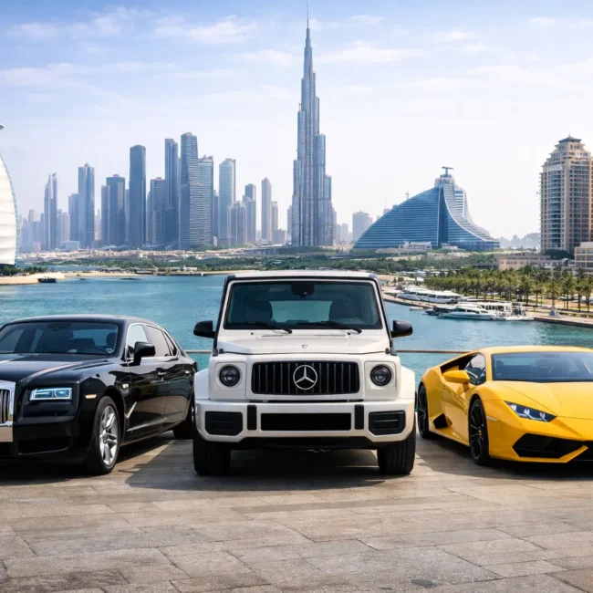 Why Dubai Luxury Cars Are Ideal for Corporate & VIP Events