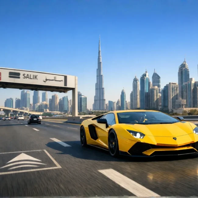 Salik Charges for Luxury Car Rentals in Dubai Guide
