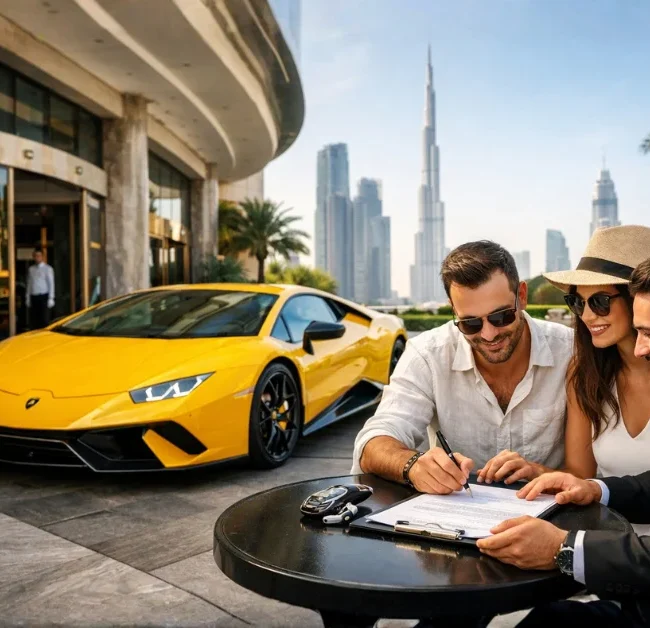 Can Someone Else Drive Your Rented Lamborghini in Dubai?