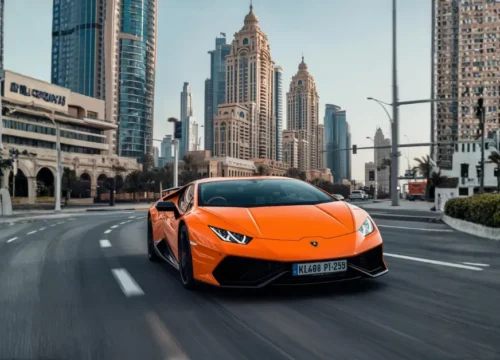 Lamborghini Huracán EVO Coupe Rental in Dubai